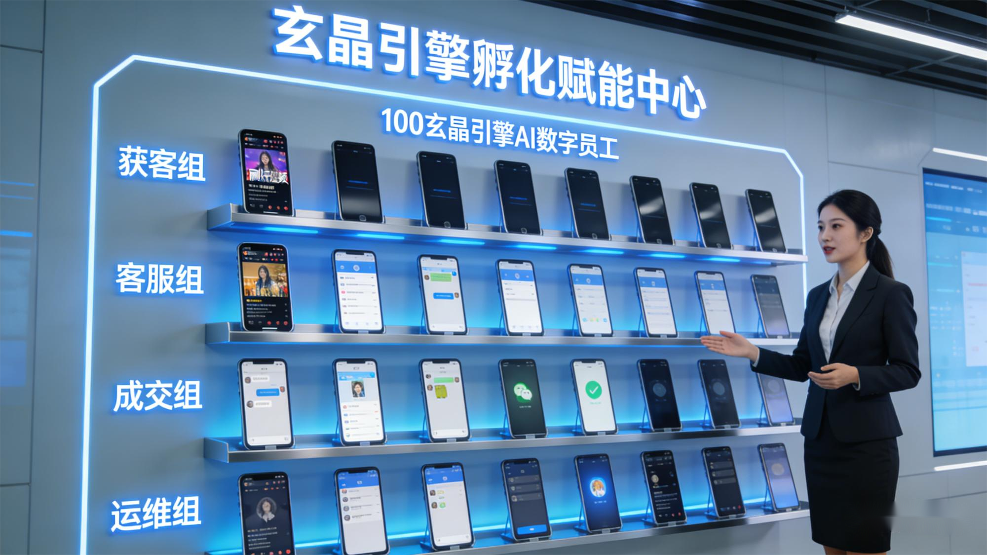 现代化AI孵化赋能中心场景